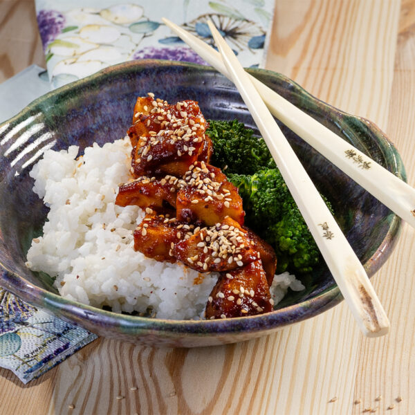 Hot-Honey-Seitan-Brokkoli-Reis-